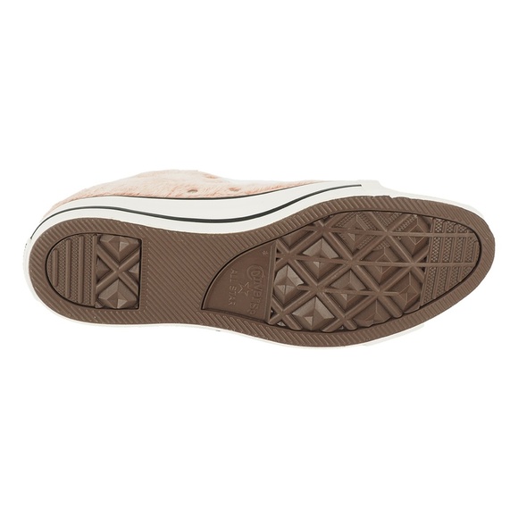 Converse Chuck Taylor All Star Hi Faux Fur "Fuzzy" Sneaker - Picture 4 of 10